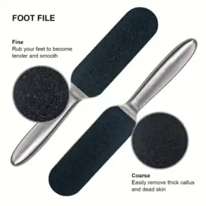 Foot file for callus removal and foot smoothing, ideal for foot care routines in Northern Ireland.