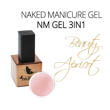Naked Manicure Gel NM Gel 3in1 for professional gel nails, ideal for create perfect manicures, in Northern Ireland by Truscada.